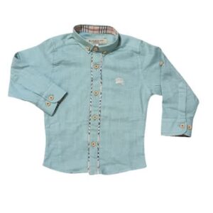 Boys’ Long Sleeve & Button-up Shirt Turquoise