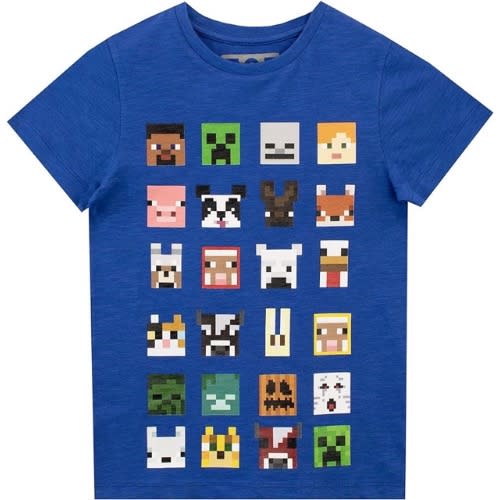 Character Print Boys Tee - Blue