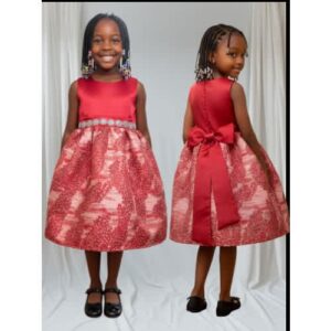 Red Children Dress