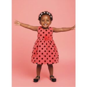 Red Polkadot Children Dress
