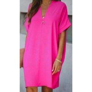 Shift Dress - Pink