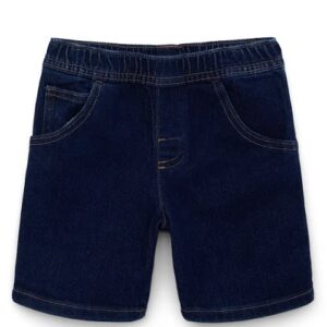 Toddler Boys Denim Shorts - Dark Wash Blue